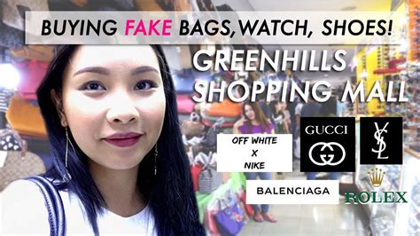 greenhills shopping center fake bags|greenhills philippines scam.